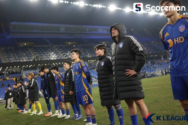 울산, 안방에서 멜버른 시티에 1-2 패배...9위 추락